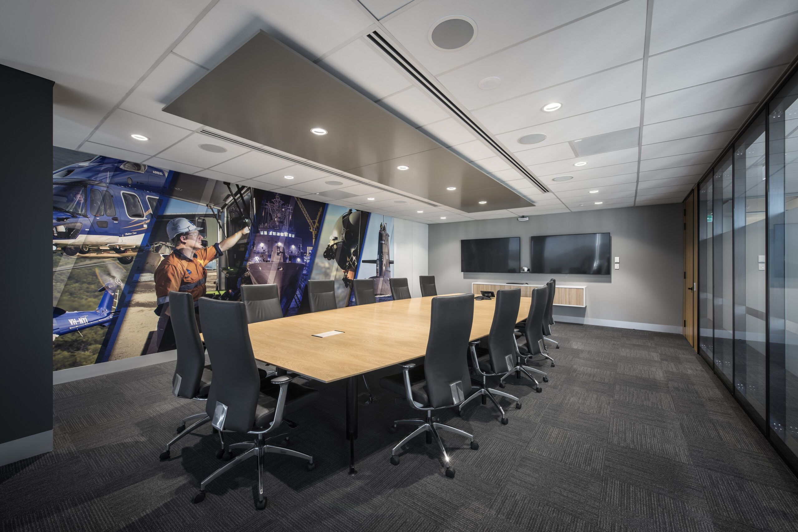 Babcock defence 70 Franklin Street Office Fitout
